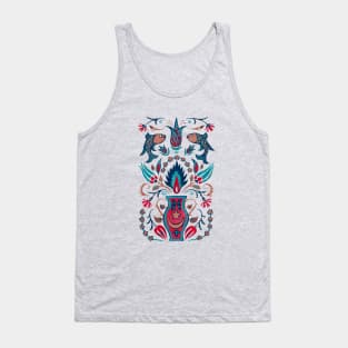 Iznik Tile Arts - Teal Tank Top